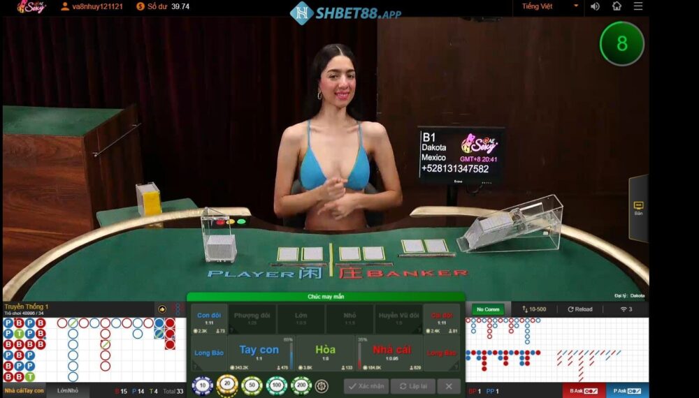 AE Sexy Shbet » Sảnh Chơi Được Săn Đón Nhiều Nhất 2025 14 Chơi bài Baccarat AE Sexy Shbet