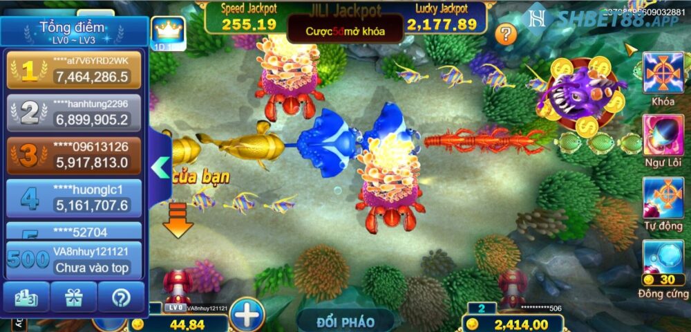 Jackpot Đánh Cá Shbet - Hướng dẫn chơi Jackpot Fishing 14 Jackpot Danh Ca Shbet 2 1