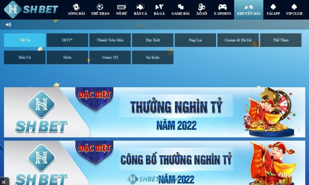 Nạp tiền Shbet ⚡️ Nạp nhanh chóng chỉ trong 30s 21 Khuyến mãi Shbet hấp dẫn