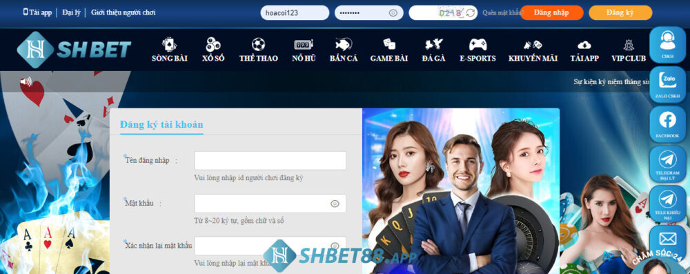 Thể thao BTI SHBET - Tỷ lệ thắng cao tại thể thao Shbet 12 Hướng dẫn đăng ký tài khoản BTI tại SHBET