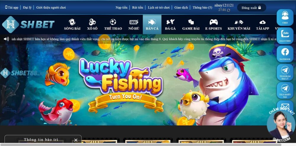 Dragon Fishing Shbet - Bí Quyết Bắn Cá Rinh Tiền Đầy Túi 9 Giới thiệu đôi nét về trò chơi bắn cá đổi thưởng Shbet