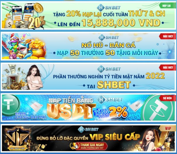 Khuyến mãi SHBET mới nhất tặng tiền khi tham gia 2025 7 Khuyến mãi khi người chơi nạp tiền lần thứ hai