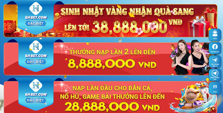 Khuyến mãi SHBET mới nhất tặng tiền khi tham gia 2025 6 Khuyến mãi SHBET khi nạp tiền lần đầu tiên