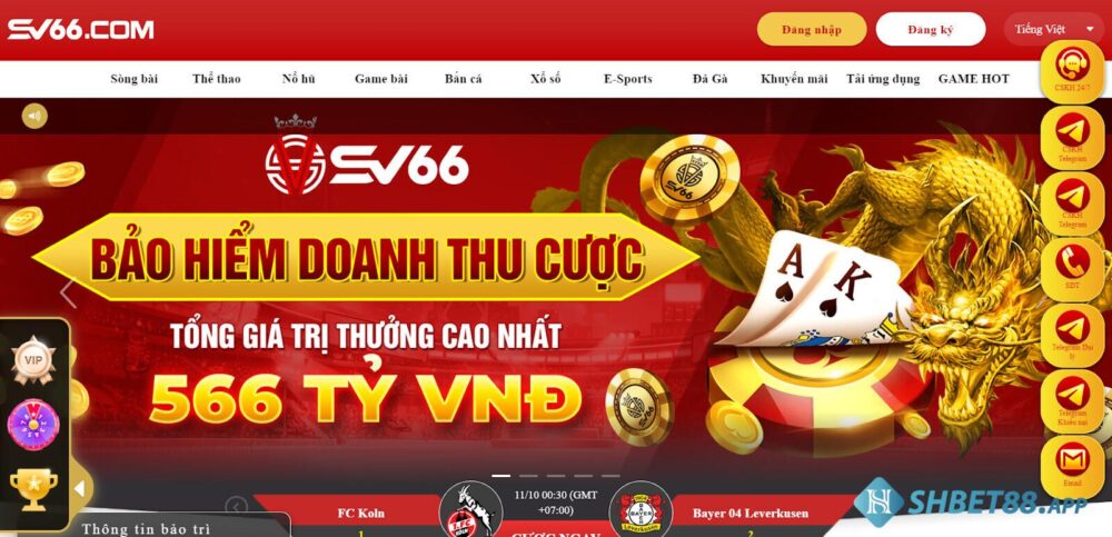 Tìm hiểu nhà cái SV66 và cách tải app SV66 nhanh chóng 4 SV66 là nhà cái có tiếng tại thị trường cá cược tại Việt Nam