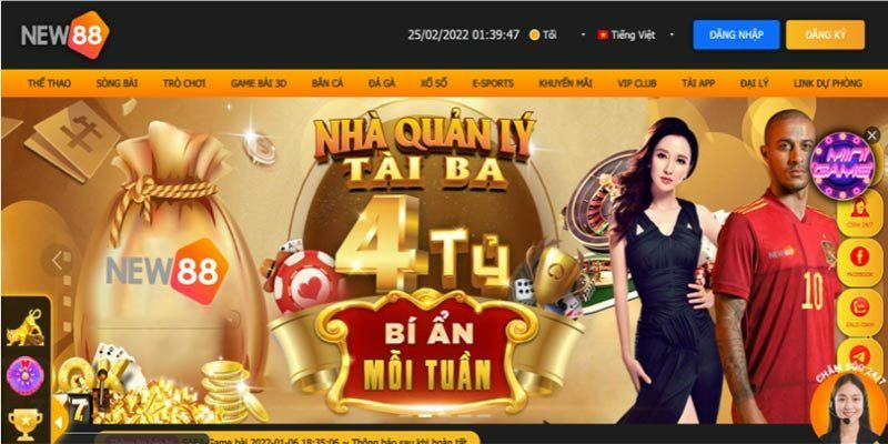 Khuyến Mãi NEW88 - Ưu Đãi Ngập Tràn, Nhận Quà Liền Tay 5 Giới thiệu về NEW88 - Khuyến mãi NEW88