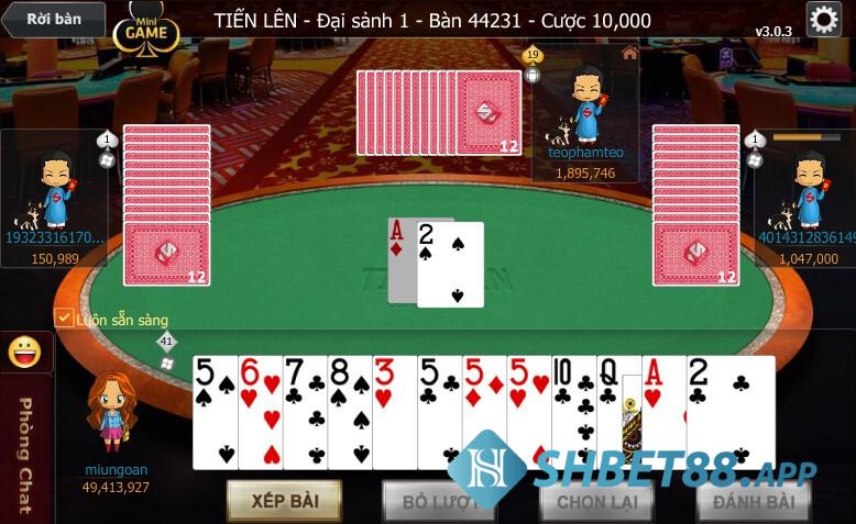 Luật chơi, cách chơi Tiến Lên Shbet chuẩn xác, dễ hiểu nhất 5 Luật chơi Tiến Lên Shbet chi tiết