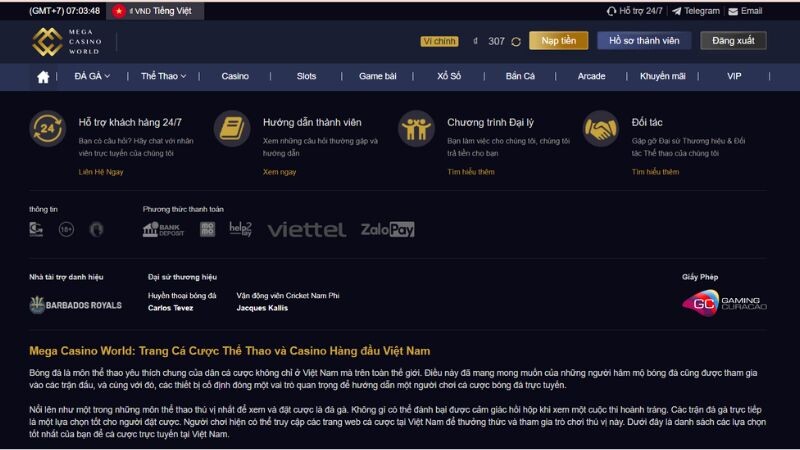 Casinomcw: Khám Phá Điểm Đến Cá Cược Uy Tín 14 Hỗ Trợ Khách Casinomcw Hàng Mọi Lúc Mọi Nơi Mọi Khung Giờ